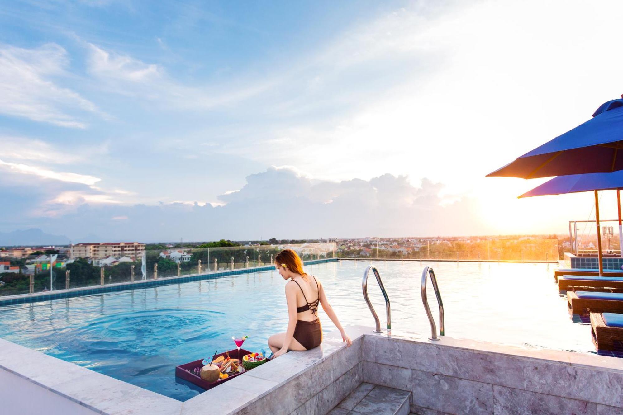 Qualia De Hotel Hoi An - Rooftop Bar City View Екстер'єр фото