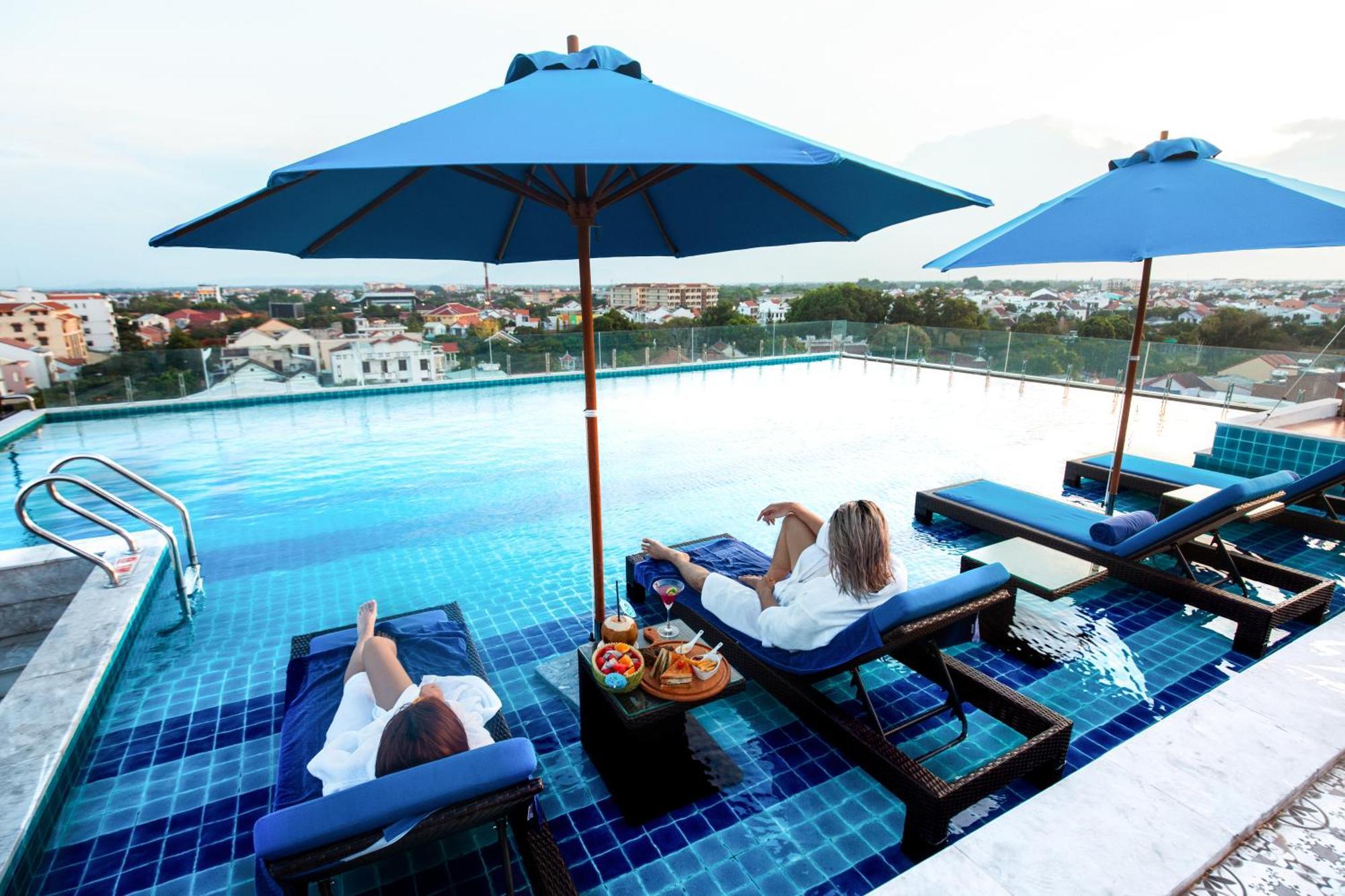 Qualia De Hotel Hoi An - Rooftop Bar City View Екстер'єр фото