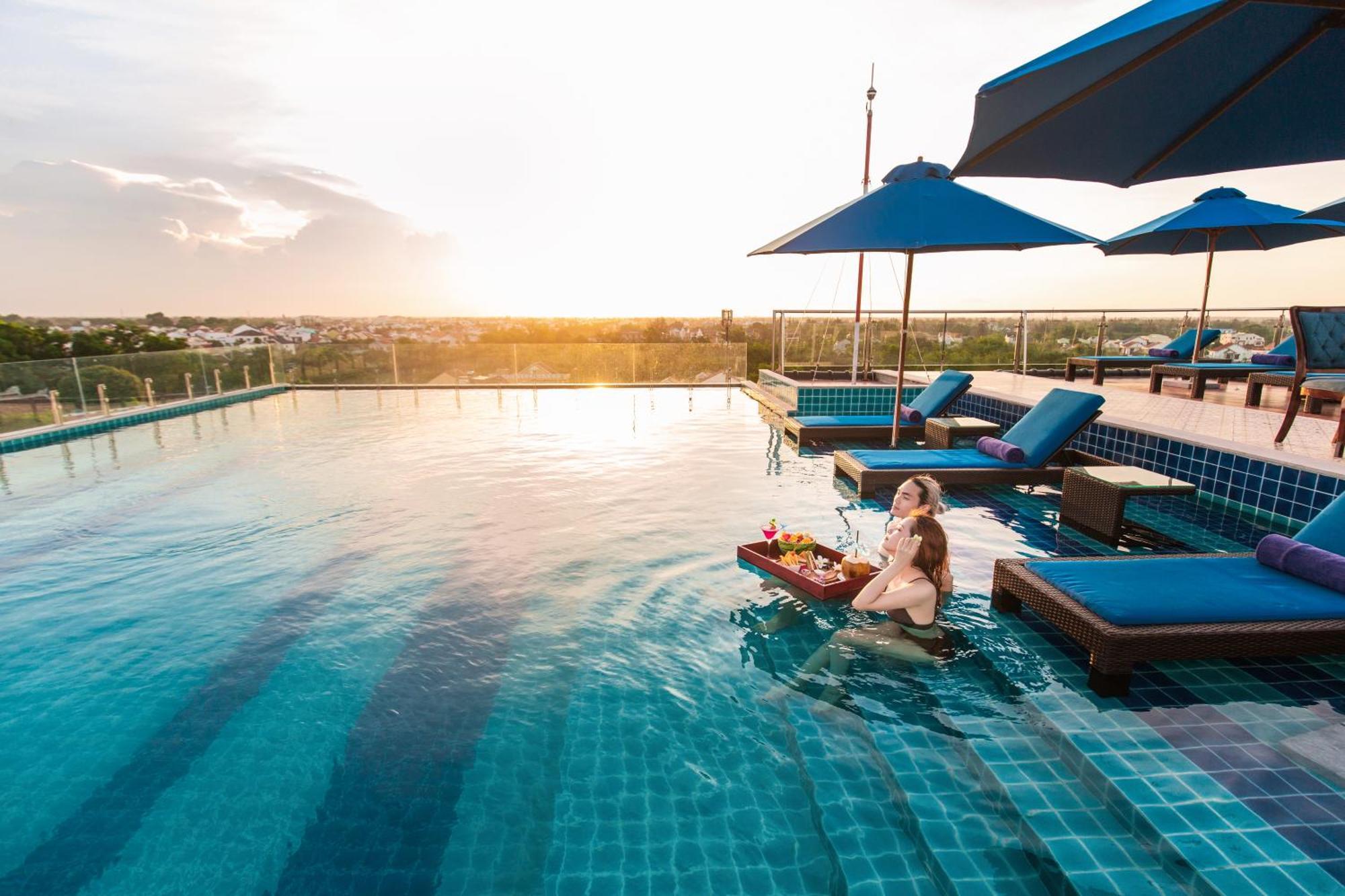 Qualia De Hotel Hoi An - Rooftop Bar City View Екстер'єр фото