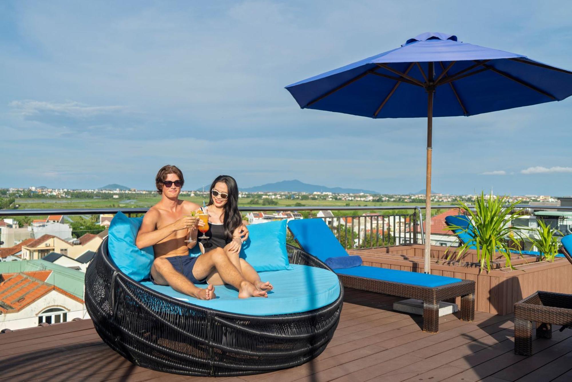 Qualia De Hotel Hoi An - Rooftop Bar City View Екстер'єр фото