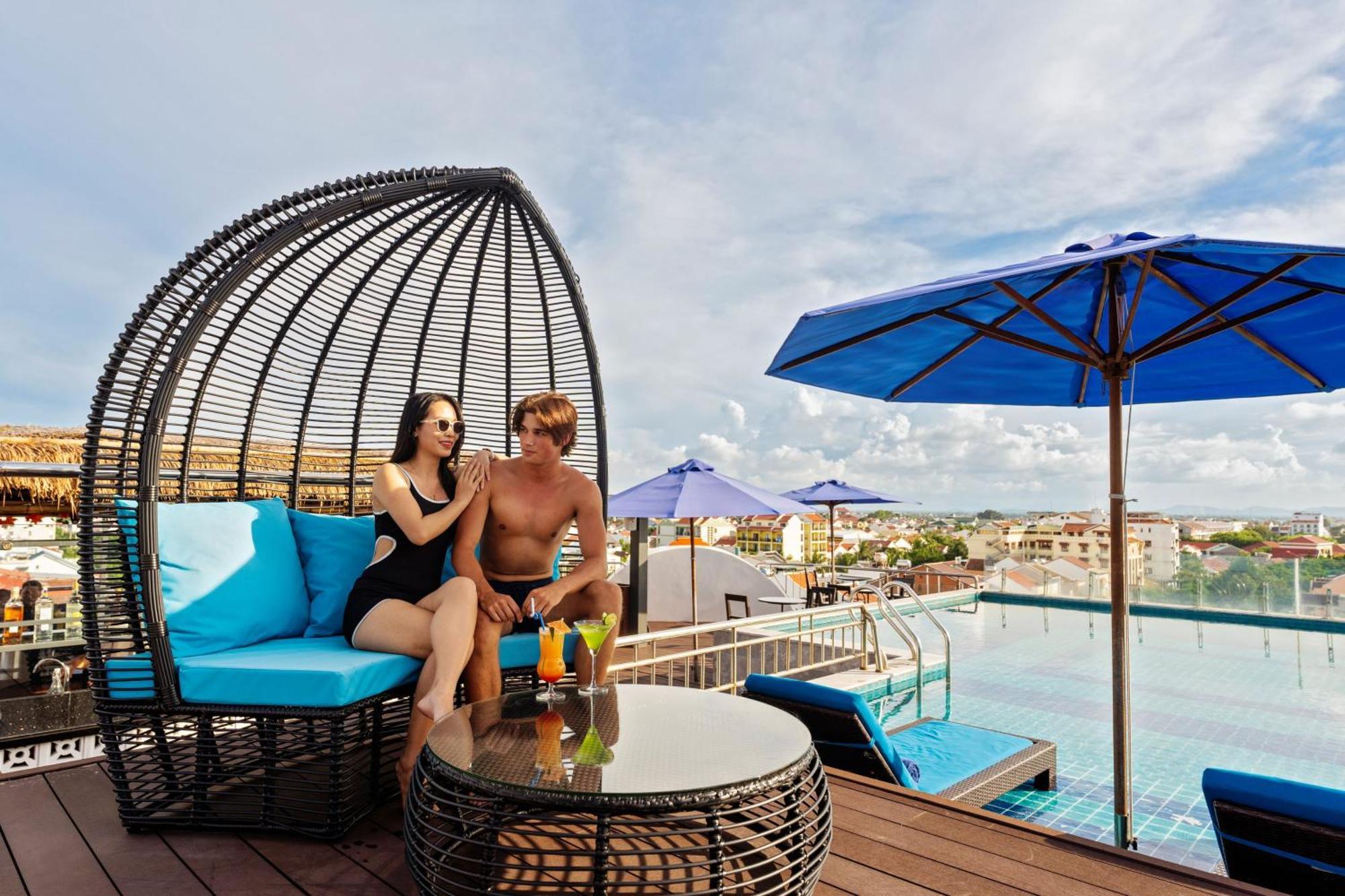 Qualia De Hotel Hoi An - Rooftop Bar City View Екстер'єр фото