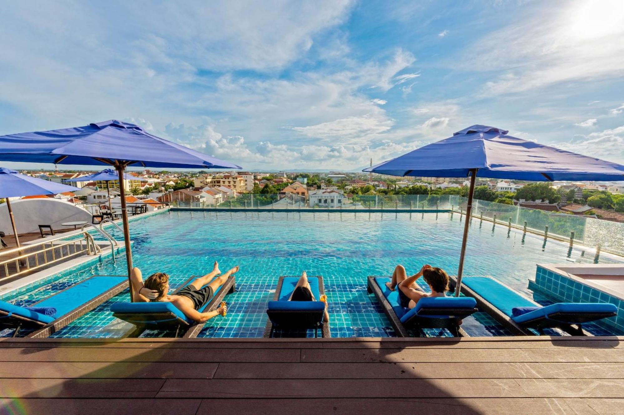 Qualia De Hotel Hoi An - Rooftop Bar City View Екстер'єр фото